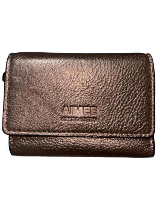 Aimee Kestenberg Handbags - Aimee Kestenberg Madrid Pebbled Leather French Wallet – Bronze